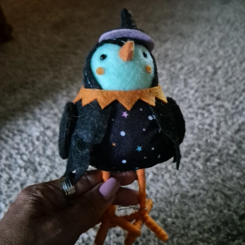 Target Festive Plush Bird Holiday Fall Trio - Orange, Black, and Multicolor